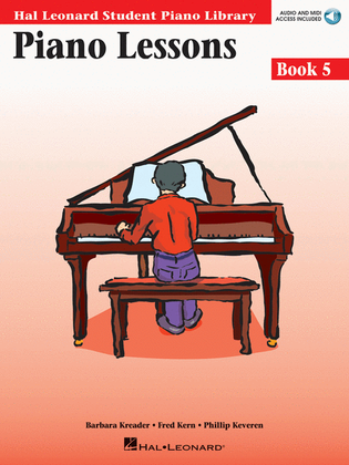 Book cover for Piano Lessons Book 5