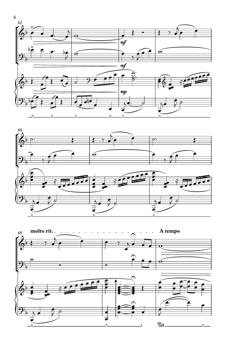 A Whole New World (from 'Aladdin') String Duet scores gallery preview page 6