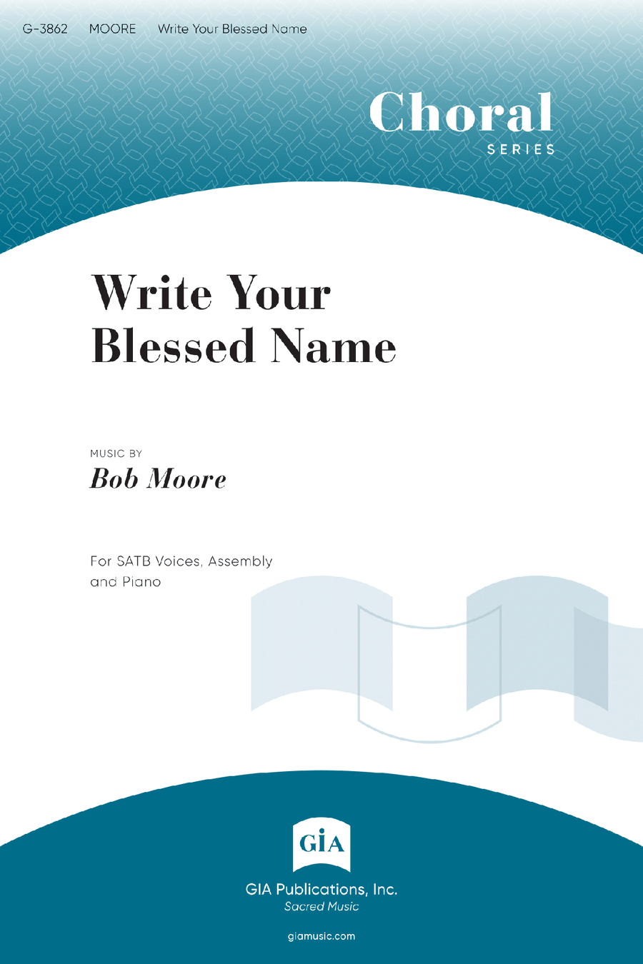 Write Your Blessed Name Write Your Blessed Name 4-Part scores gallery preview page 1