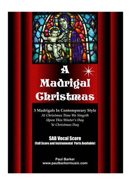 A Madrigal Christmas (Vocal Score) image number null
