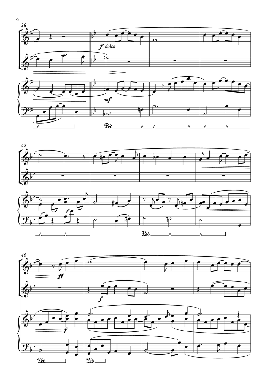 A Whole New World (from 'Aladdin') Small Ensemble scores gallery preview page 4