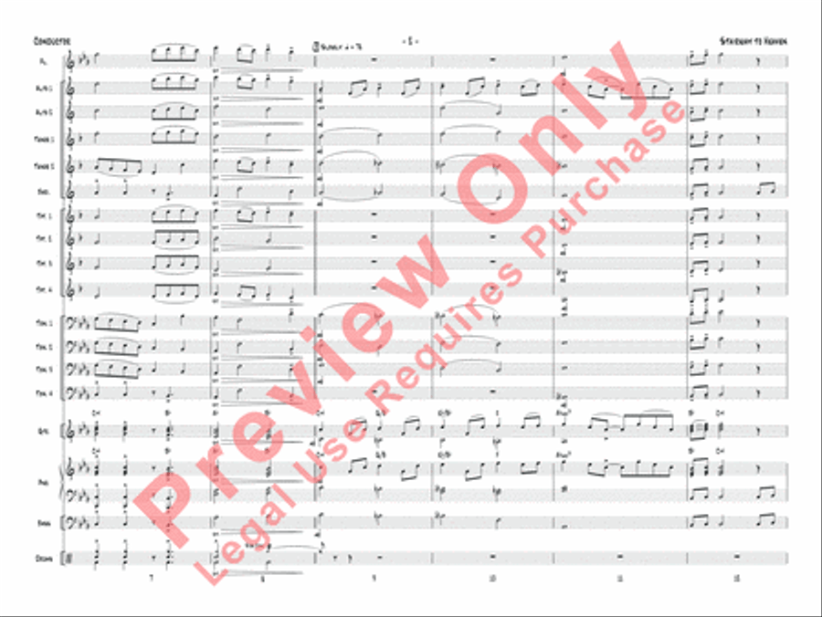 Stairway to Heaven Jazz Ensemble scores gallery preview page 5