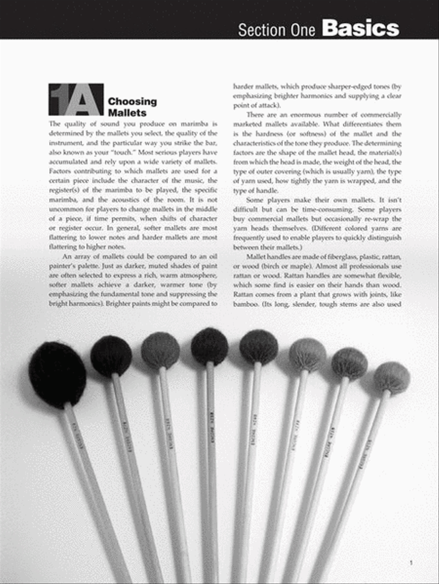 Four-Mallet Marimba Playing