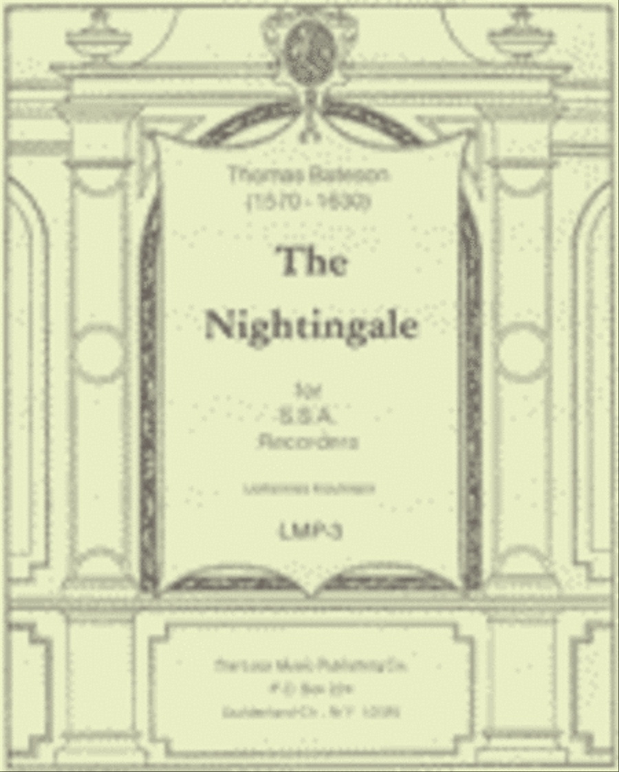 The Nightingale The Nightingale SSA scores gallery preview page 1