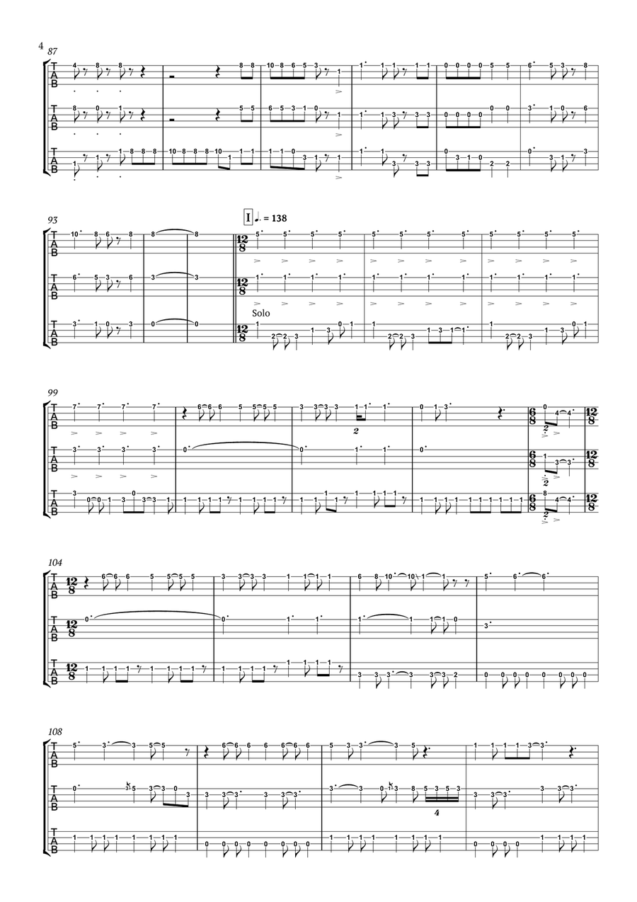 Bohemian Rhapsody Ukulele scores gallery preview page 5