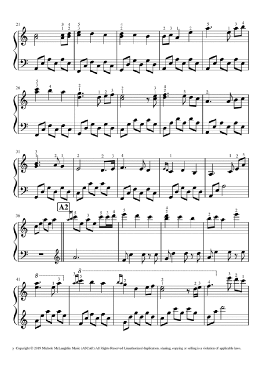 A Celtic Dream A Celtic Dream Piano Solo scores gallery preview page 2