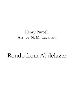 Book cover for Rondo from Abdelazer