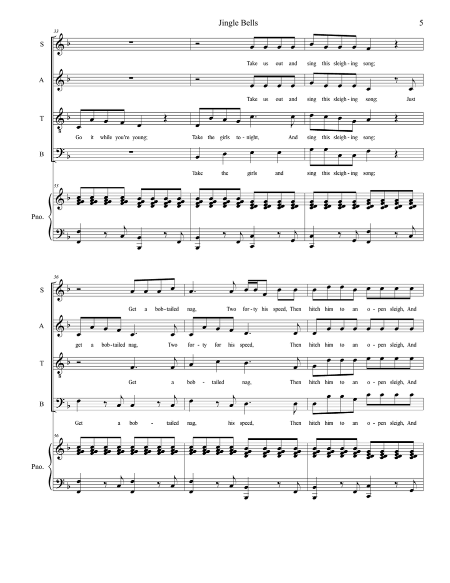 Jingle Bells (with 