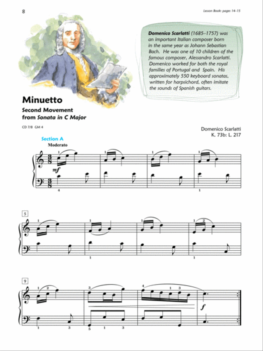 Premier Piano Course Performance, Book 5 Piano Method scores gallery preview page 2