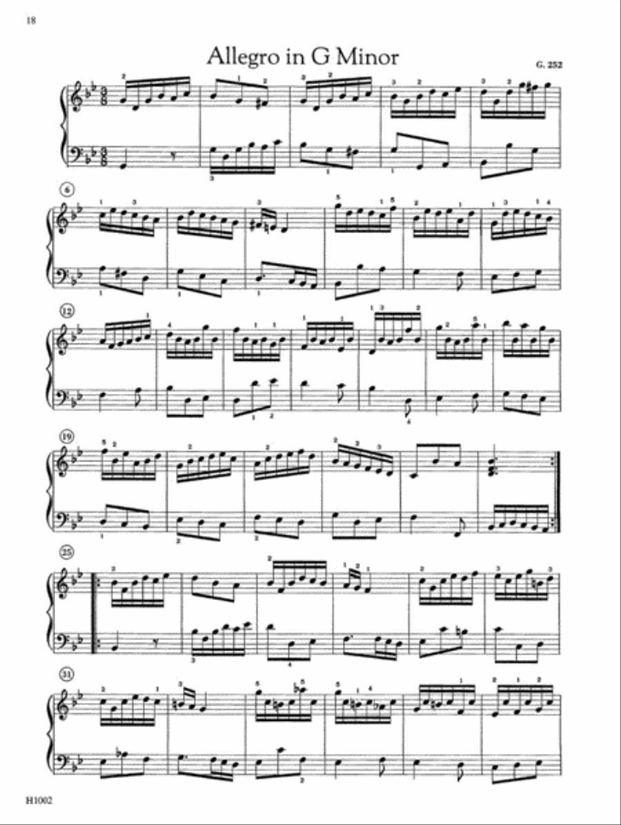 Handel -- A Handel Anthology Piano Solo scores gallery preview page 3