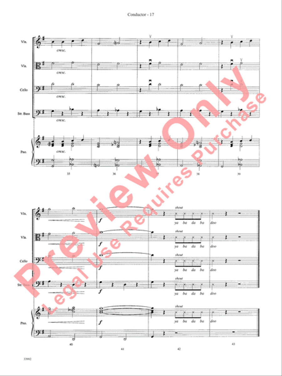 Great Themes from TV and Movies String Orchestra scores gallery preview page 18