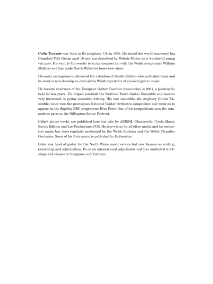 Tears in my Eyes Guitar Ensemble scores gallery preview page 2