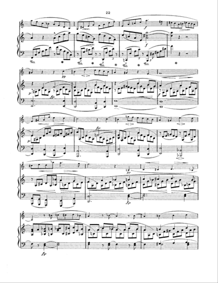 Fantasy-Piece, Op. 73, No. 1 School and Community scores gallery preview page 3