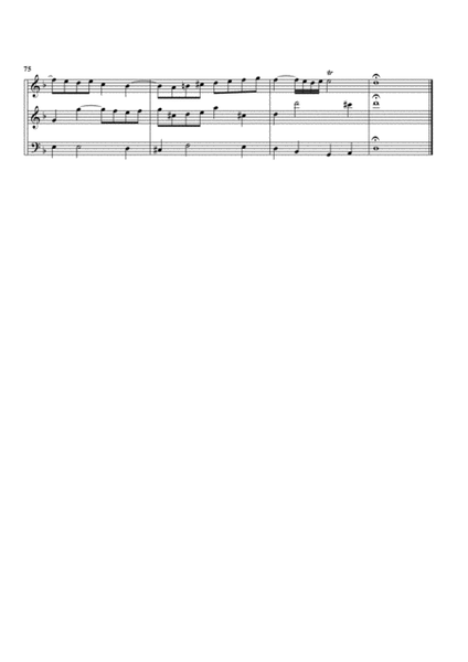Fuga canonica in Epidiapente from Musikalisches Opfer, BWV 1079 (arrangement for 3 recorders)