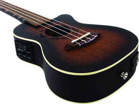 DUC380 CEQ Amber ukulele