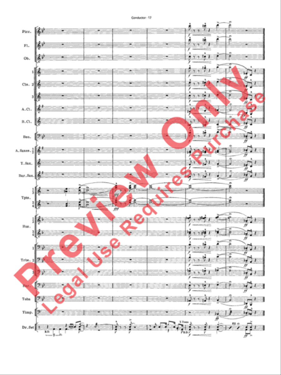 Four of a Kind Four of a Kind Concert Band scores gallery preview page 20