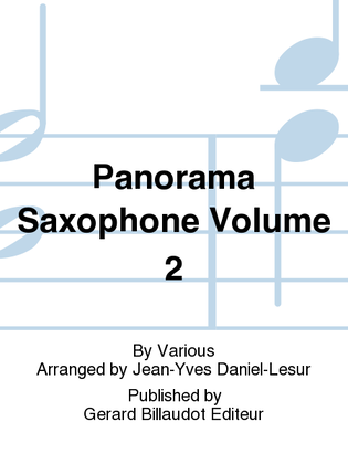 Panorama Saxophone Volume 2