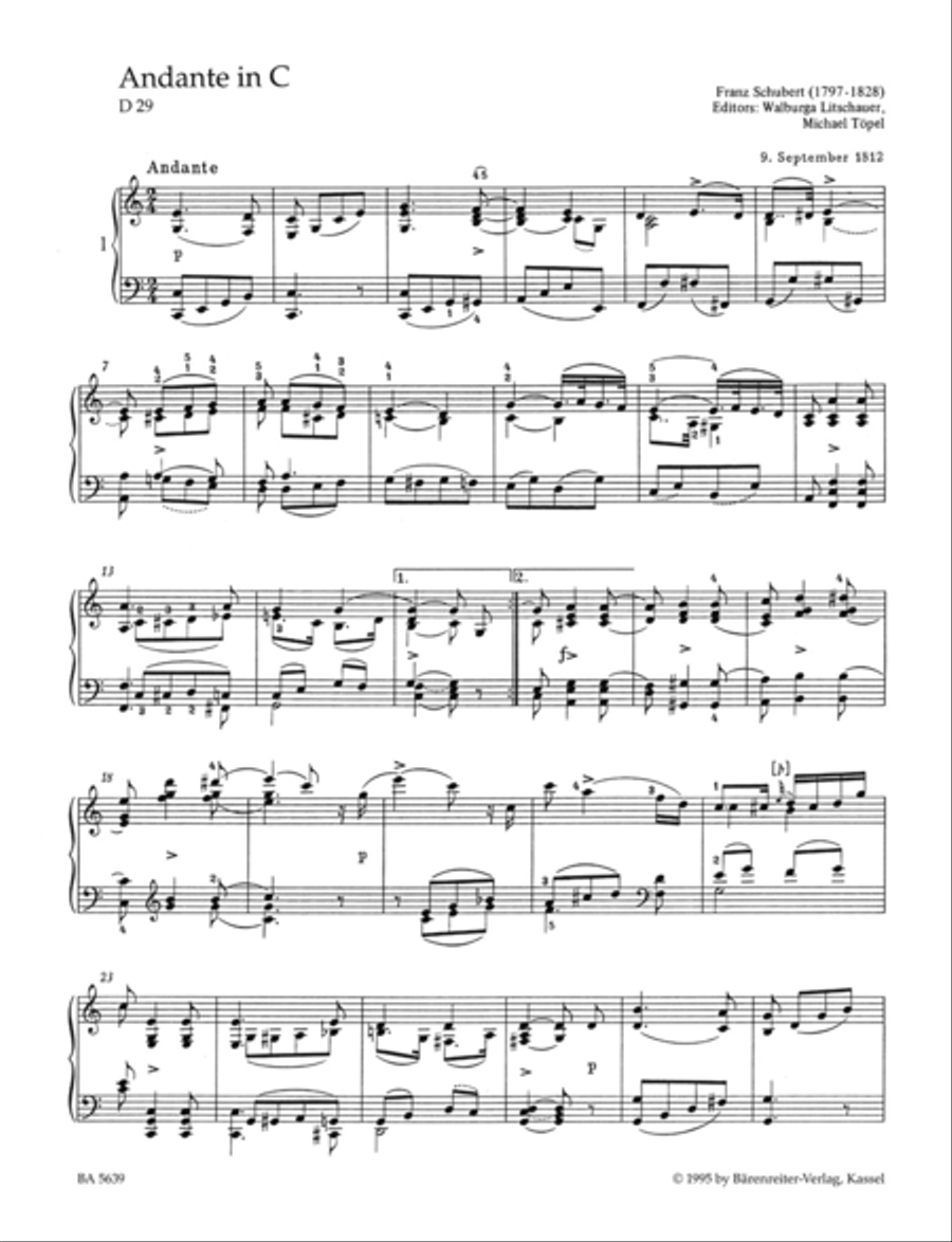 Leichte Klavierstuecke und Taenze Piano Solo scores gallery preview page 2