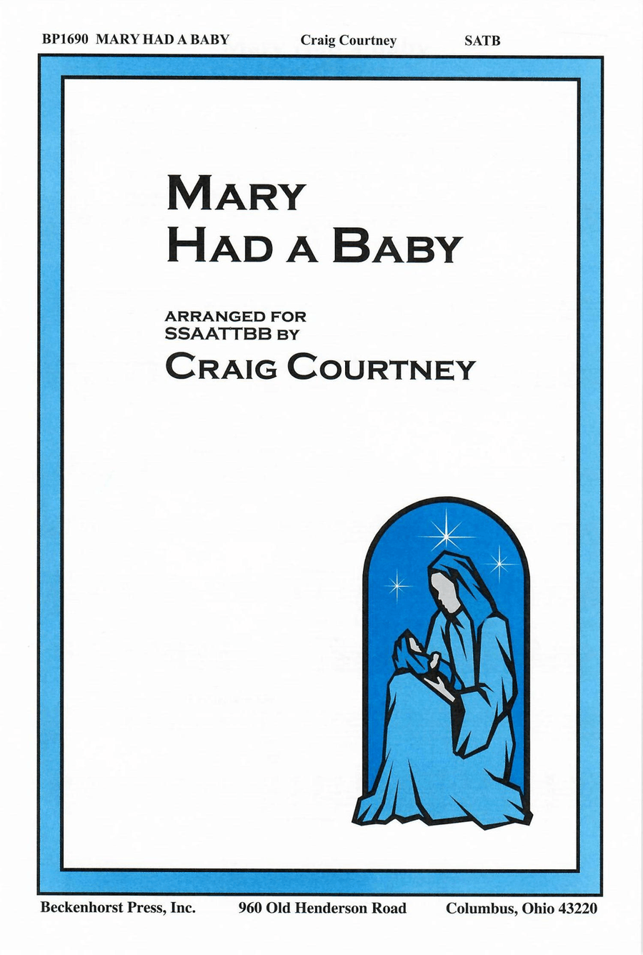 Mary Had a Baby SSAATTBB scores gallery preview page 1