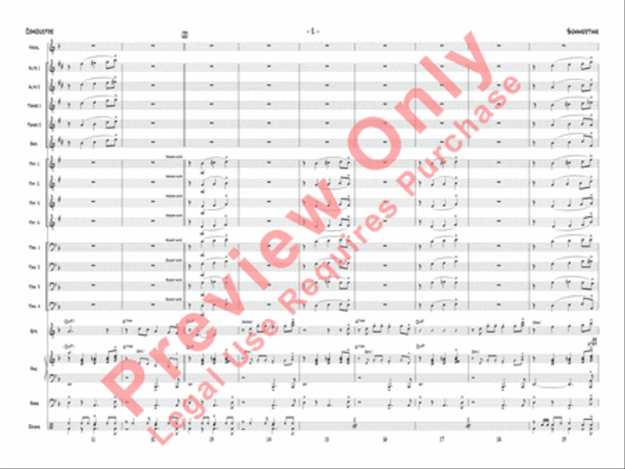 Summertime Summertime Jazz Ensemble scores gallery preview page 5