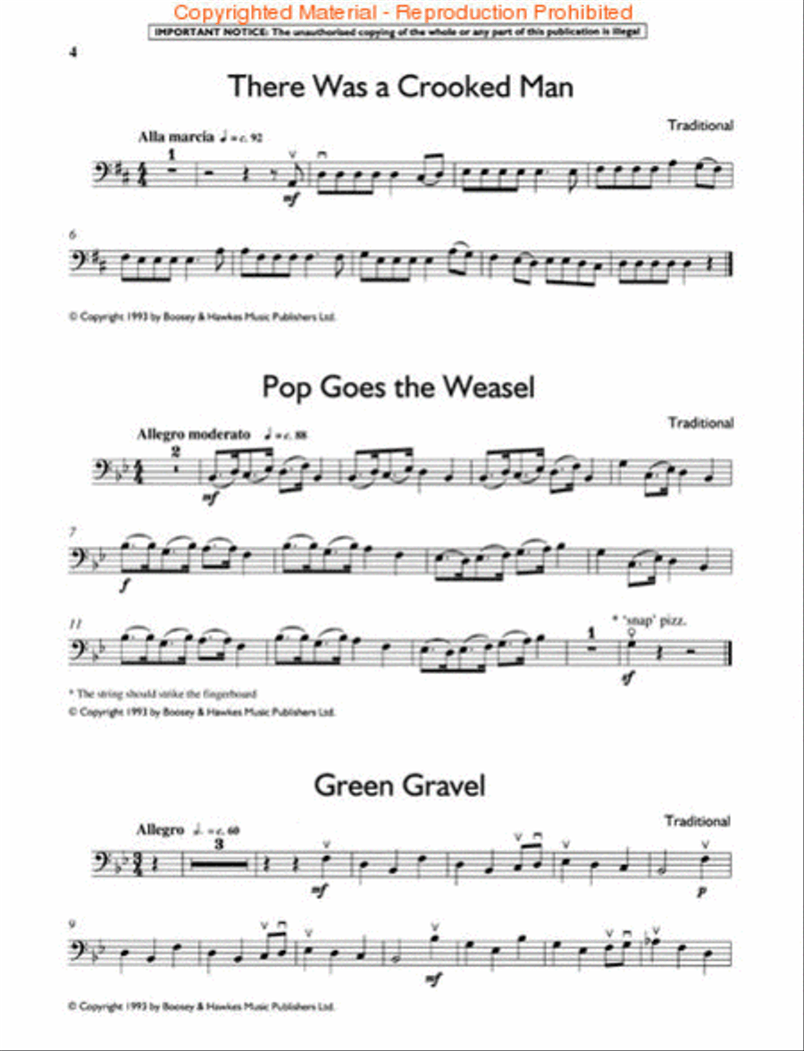 Amazing Solos Double Bass scores gallery preview page 2