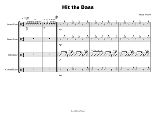 Hit the Bass (Drumline Cadence)