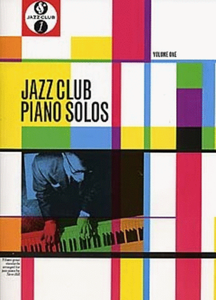 Book cover for Jazz Club Piano Solos Vol 1