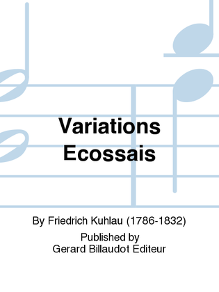 Book cover for Variations Ecossais