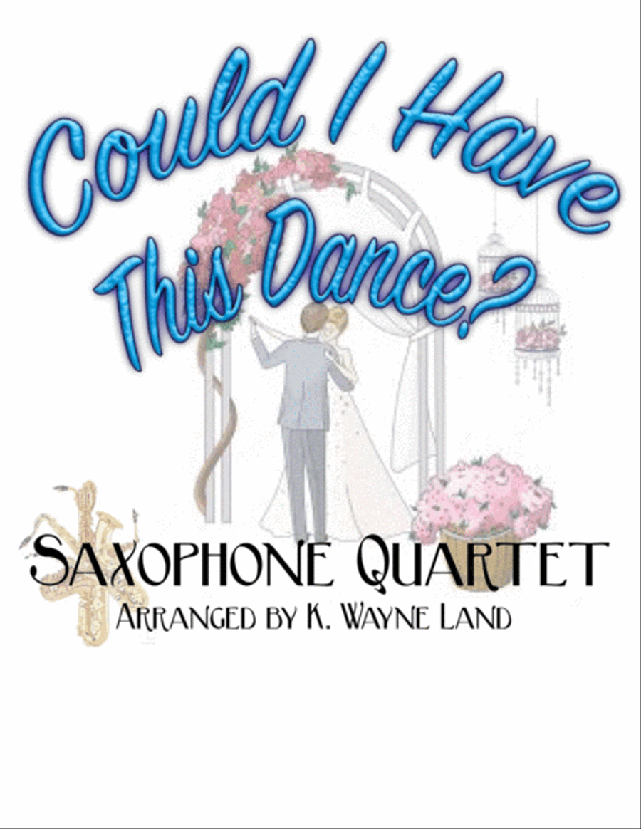 Could I Have This Dance Saxophone Quartet scores gallery preview page 1