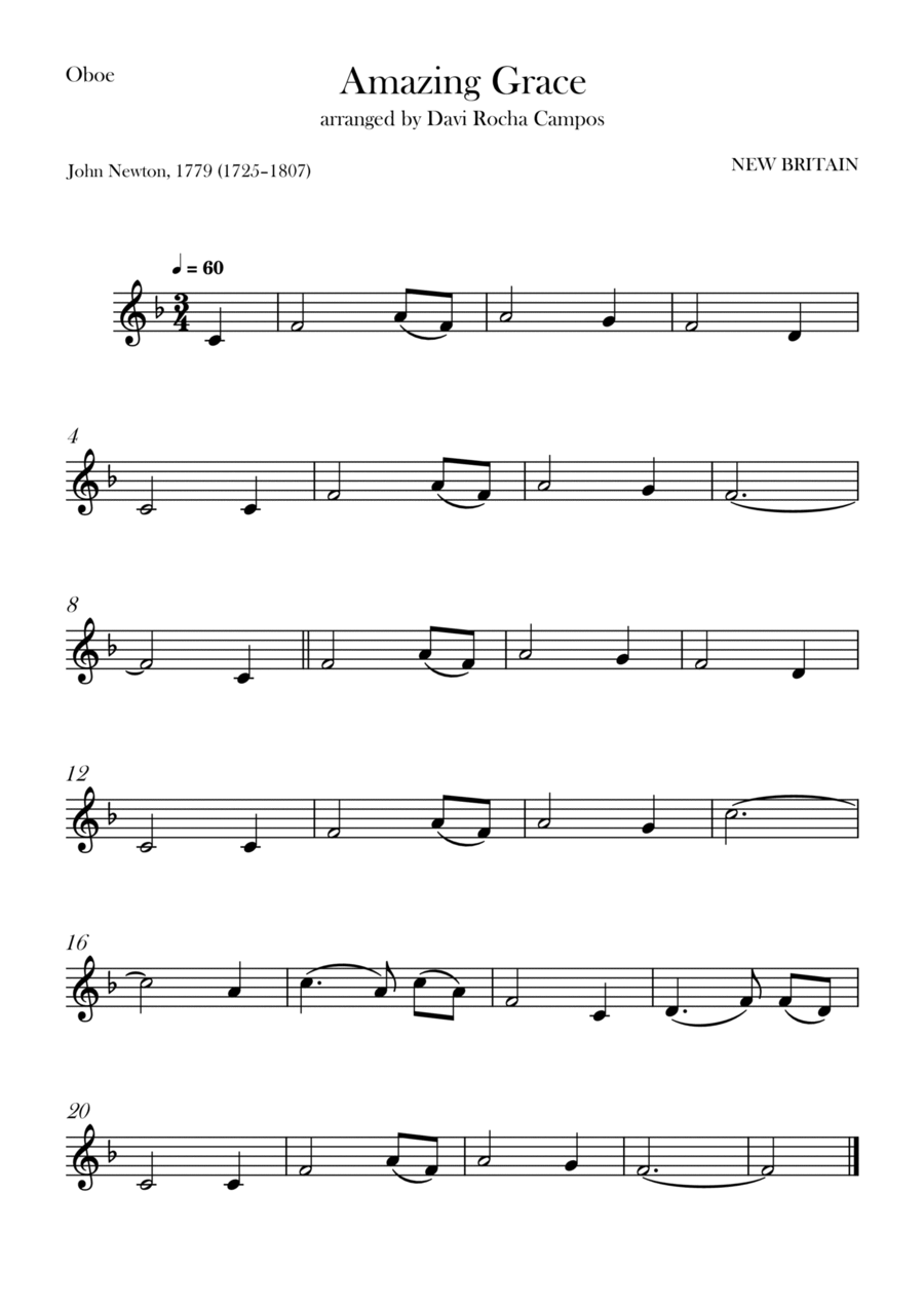 Amazing Grace Chamber Music scores gallery preview page 1