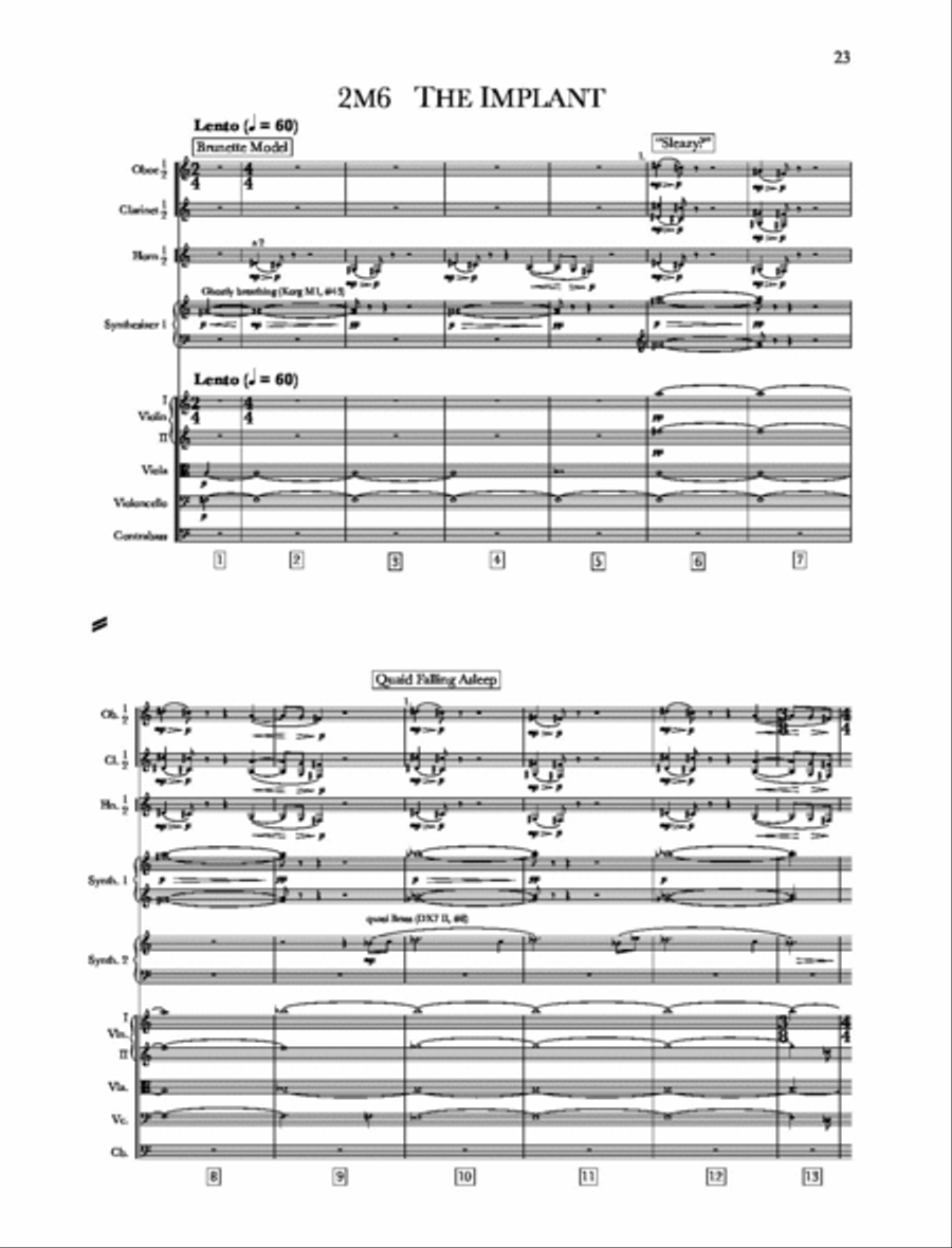 Total Recall Orchestra scores gallery preview page 6