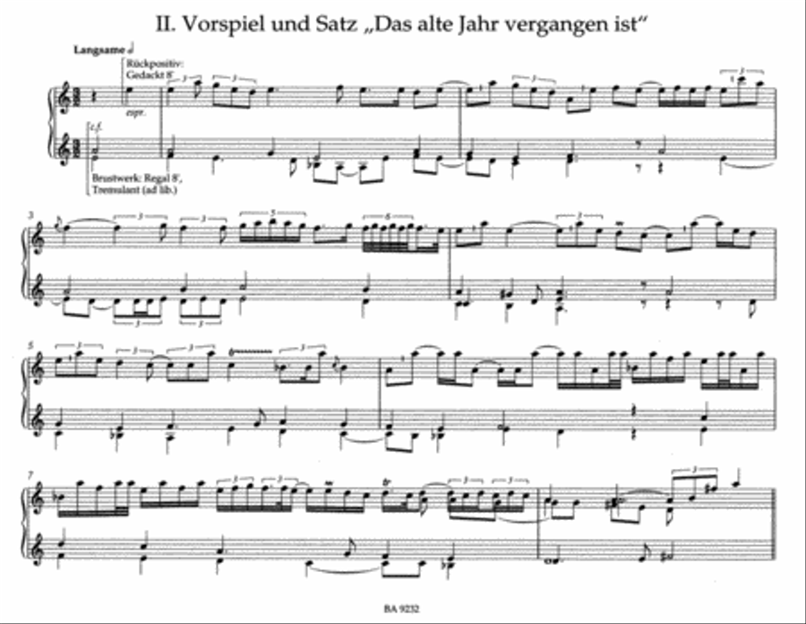 Kleine Orgelchoralbearbeitungen, op. 8, no. 3 und einzeln überlieferte Choralbearbeitungen Organ scores gallery preview page 2