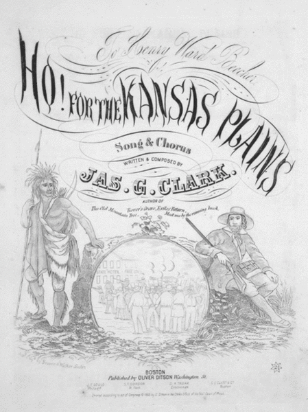 Ho! for the Kansas Plains. Song & Chorus