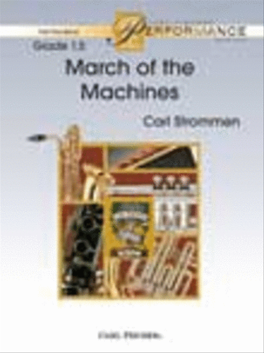 March of the Machines Concert Band scores gallery preview page 1
