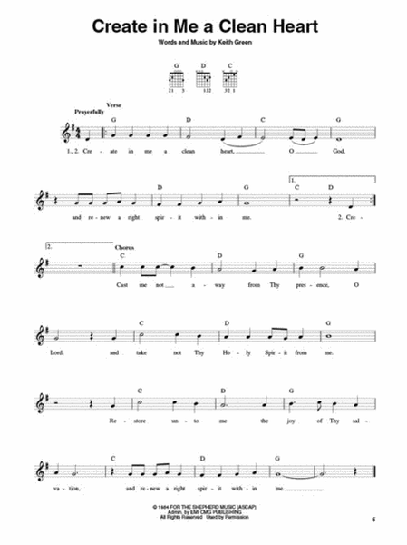3-Chord Worship Songs for Guitar