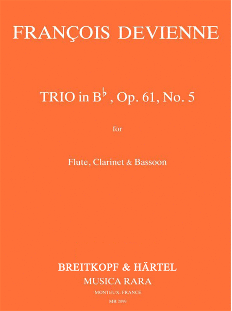Trios Op. 61 Trios Op. 61 Bassoon scores gallery preview page 1