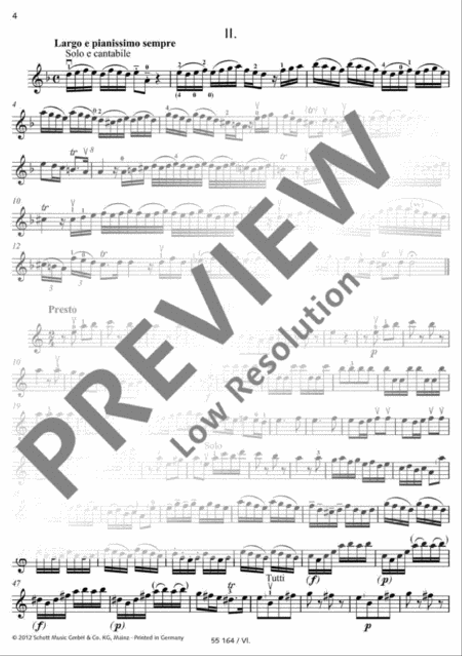 Concerto No. 6 