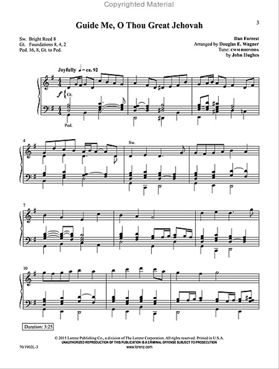 Music for Worship Organ Solo scores gallery preview page 2