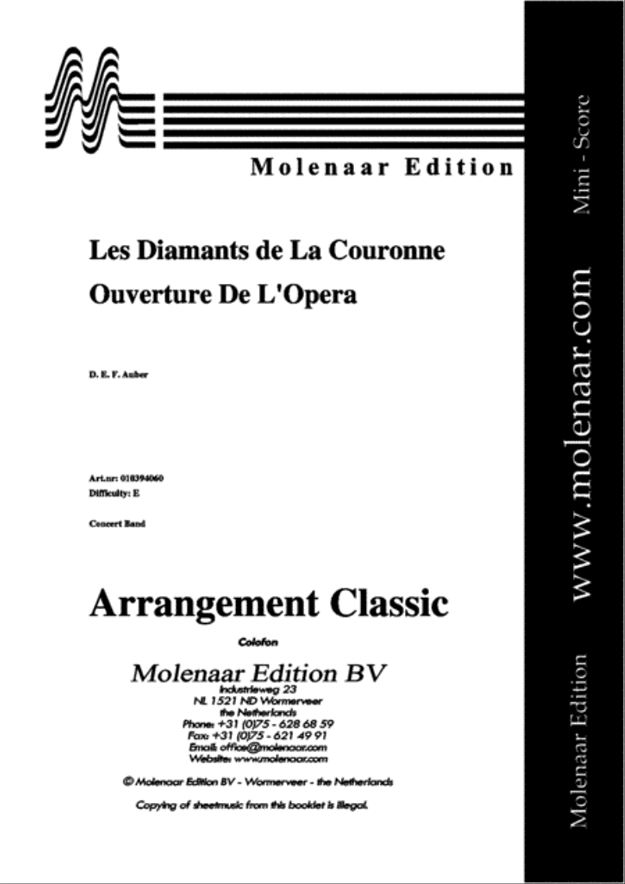 Les Diamants de la Couronne Concert Band scores gallery preview page 2