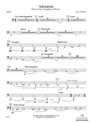 Adoration (Movement 1 from Symphony of Prayer): Tuba