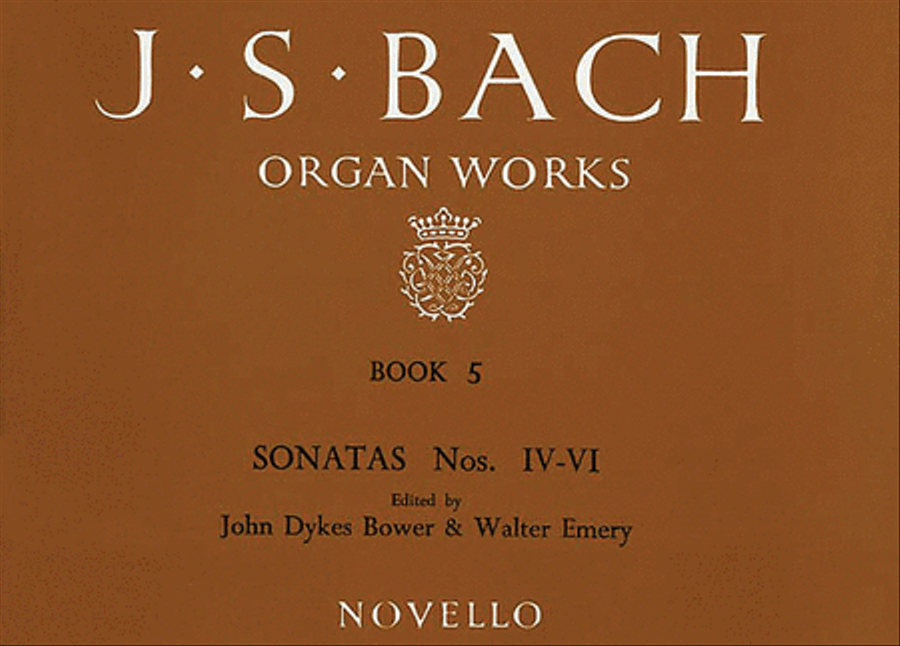 J.S. Bach: Organ Works Vol.5 (Novello) Organ scores gallery preview page 1