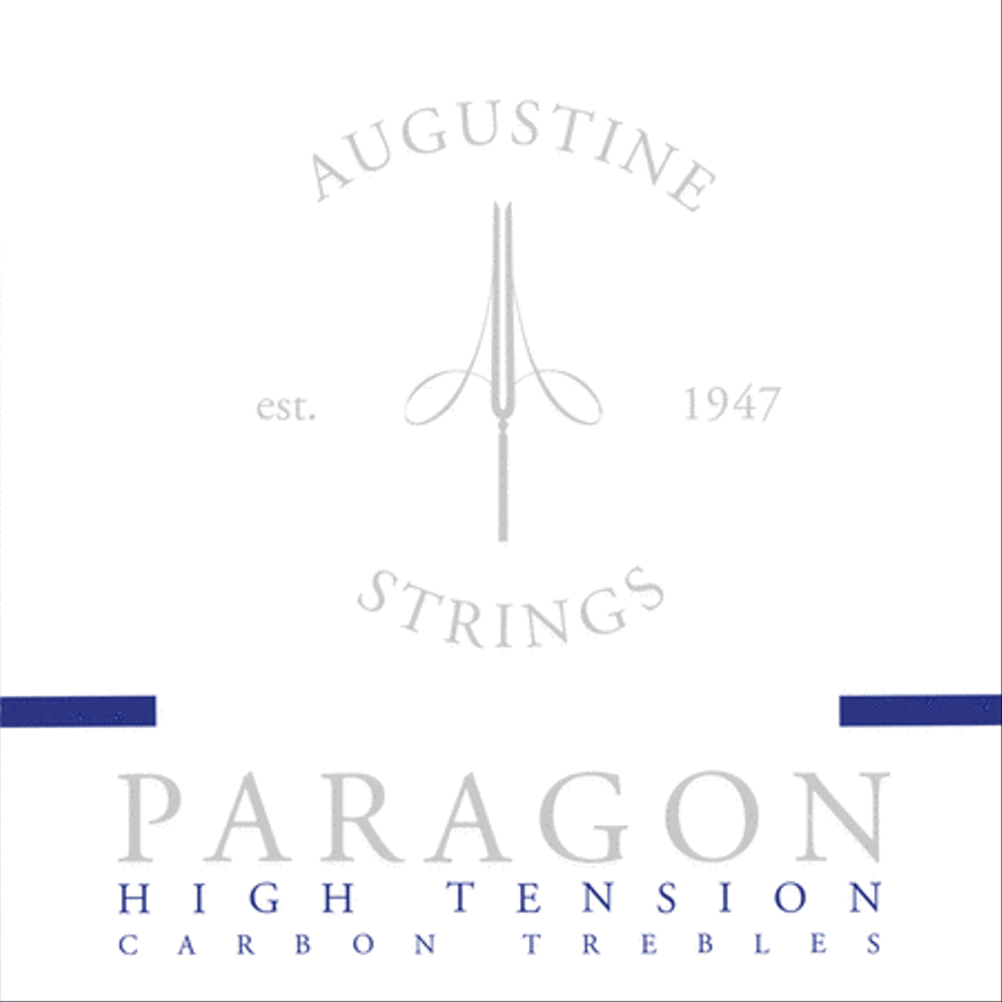 Paragon/Blue – High Tension Carbon Treble Guitar Strings Musical Instruments scores gallery preview page 1