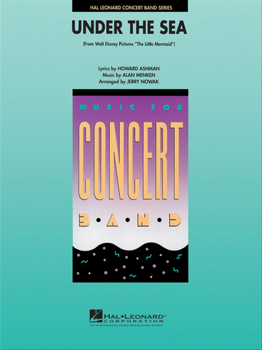 Under the Sea Concert Band scores gallery preview page 1