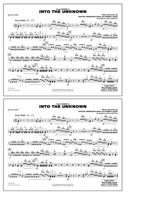 Into the Unknown (from Disney's Frozen 2) (arr. Paul Murtha) - Quad Toms