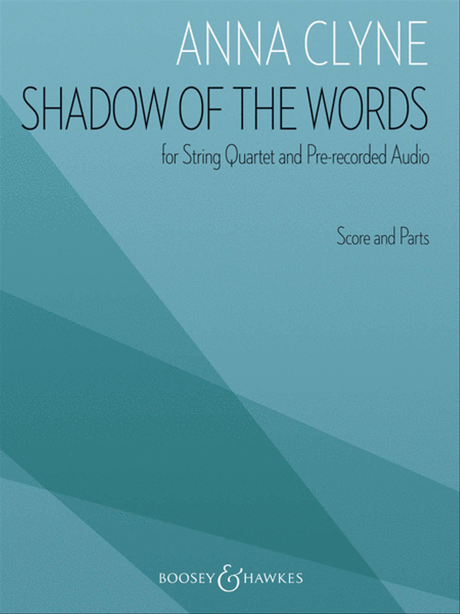Shadow of the Words Shadow of the Words String Quartet scores gallery preview page 1