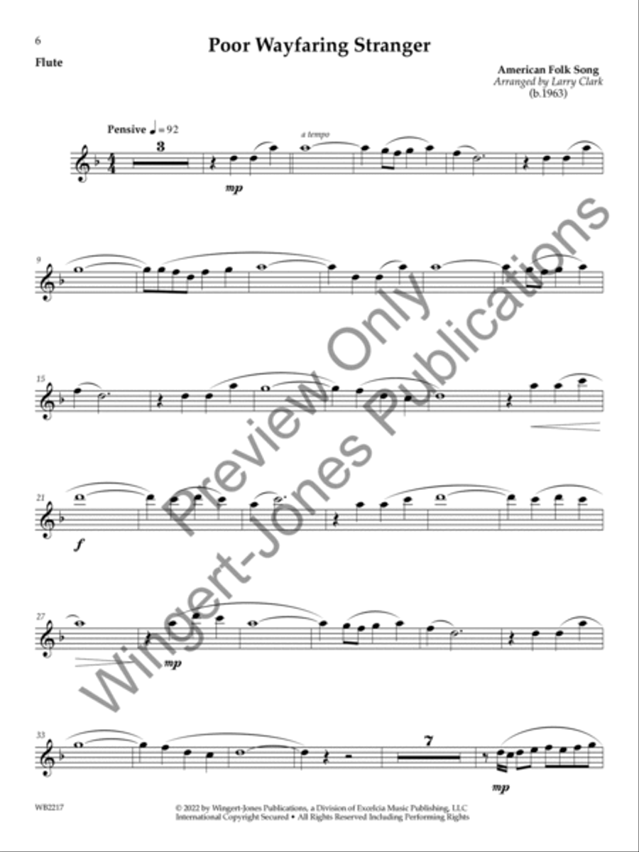 Solo Performance Collection Flute scores gallery preview page 3