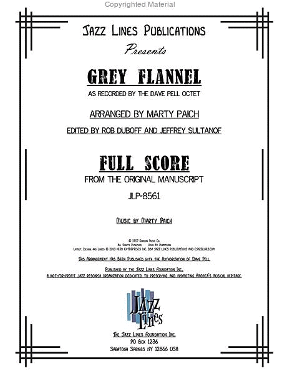 Grey Flannel Jazz Ensemble scores gallery preview page 2