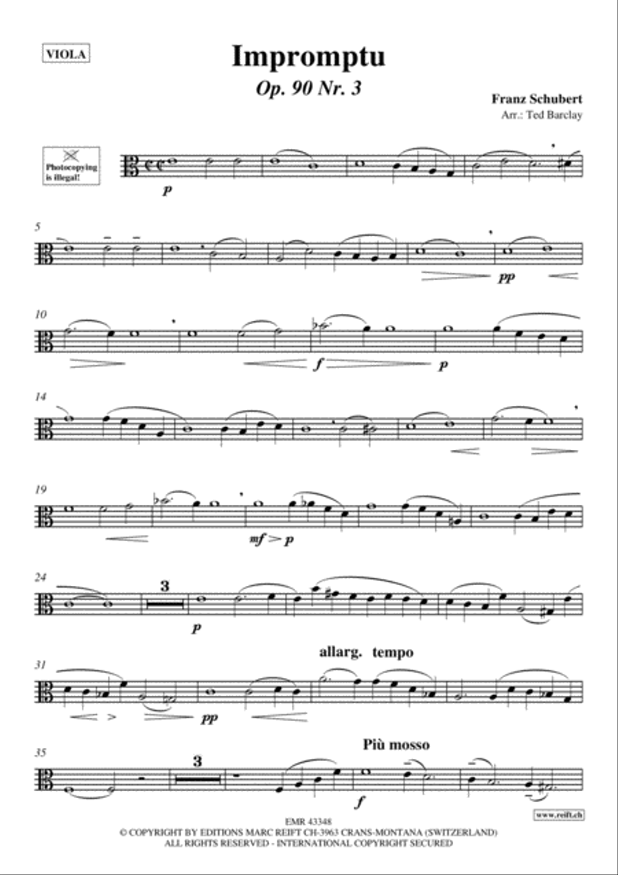 Impromptu Viola scores gallery preview page 2