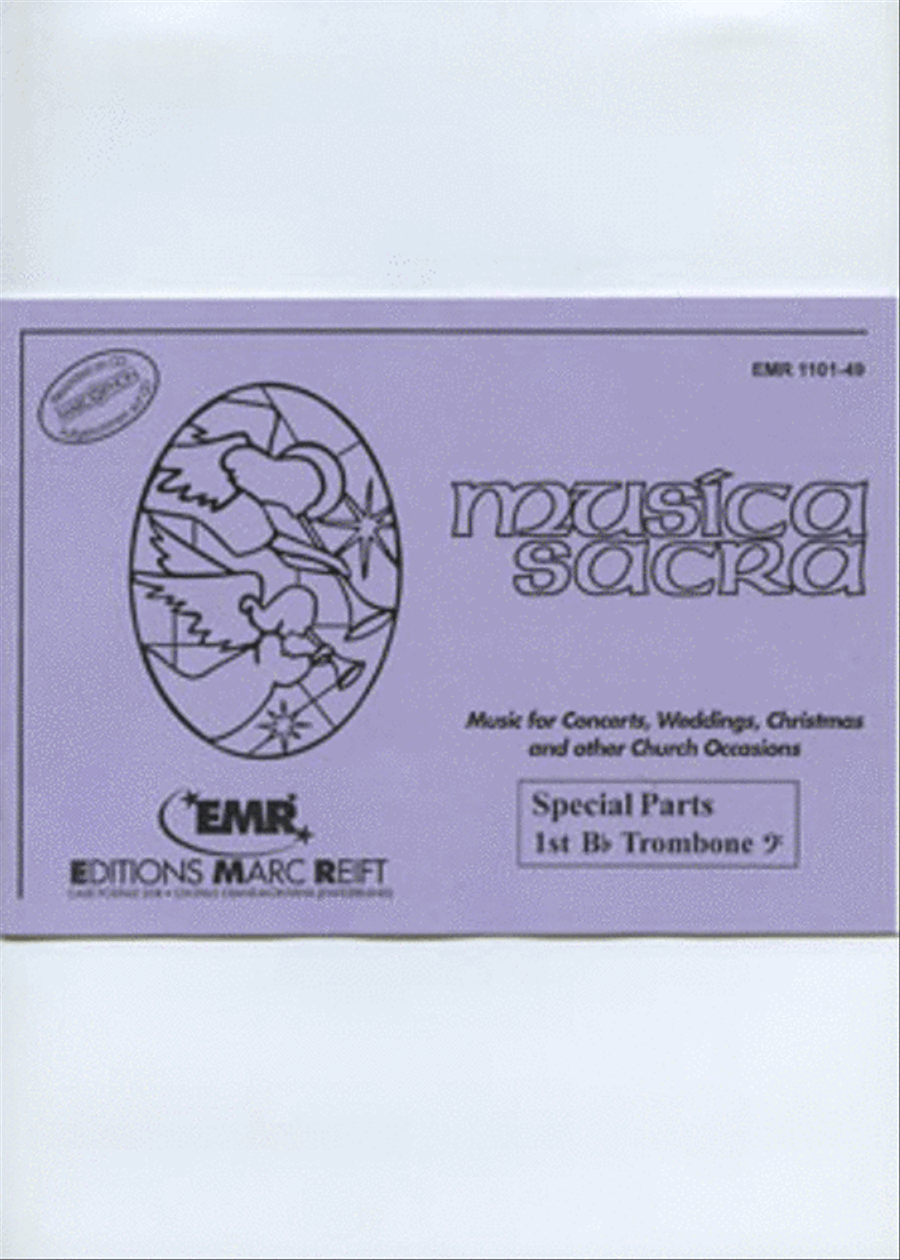 Musica Sacra Musica Sacra Concert Band scores gallery preview page 1