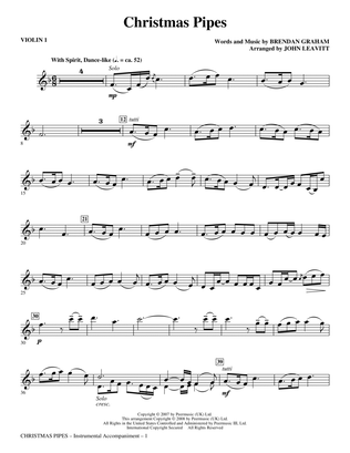 Christmas Pipes - Violin 1